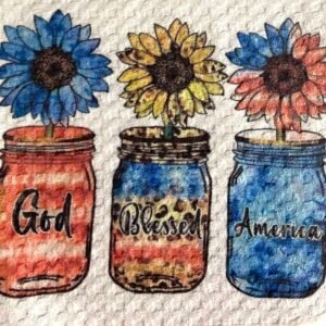 God Bless America Towel