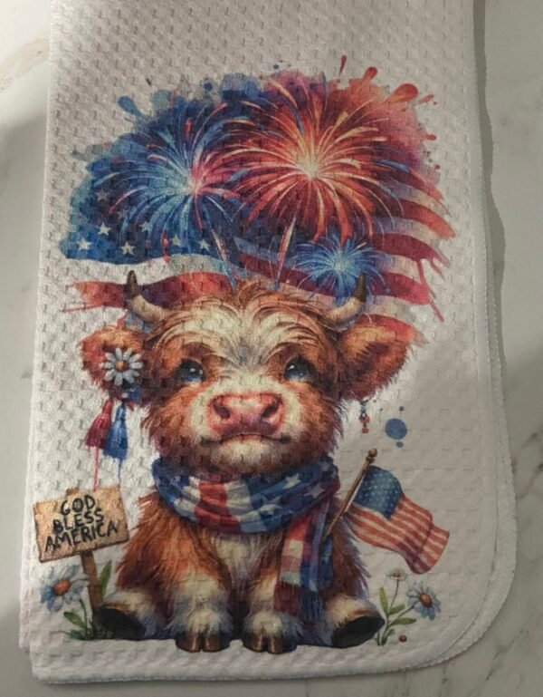 Highland Cow Towel - Image 2