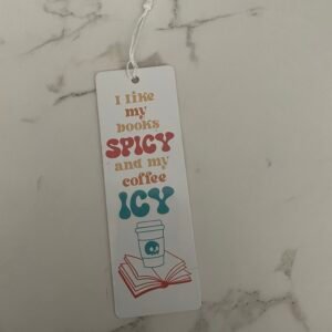 I like my books spicy and my coffee icy