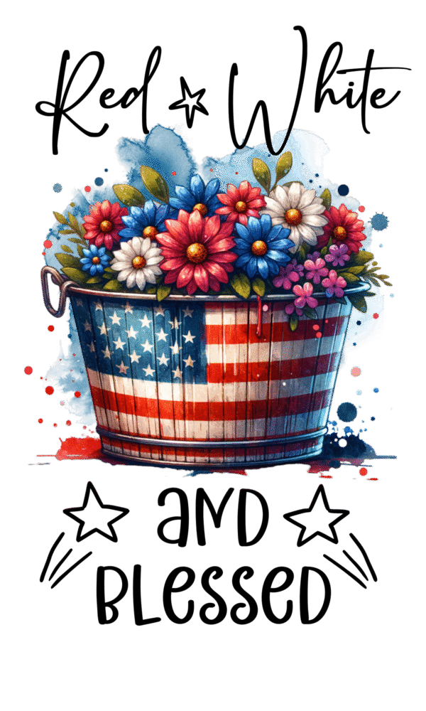 Red, White, and Blessed Towel