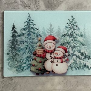 Snowman Cutting Board