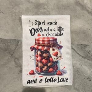 Start Each Day with A little chocolate